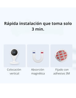 Foto 3 | Foto 3 | Cámara de Seguridad Inteligente para Interiores Graba En 2k Compatible con Alexa y Google