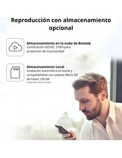 Foto 6 | Foto 6 | Cámara de Seguridad Inteligente para Interiores Graba En 2k Compatible con Alexa y Google