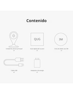 Foto 8 | Foto 8 | Cámara de Seguridad Inteligente para Interiores Graba En 2k Compatible con Alexa y Google