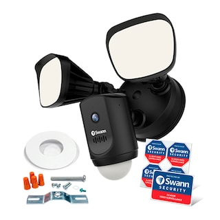 Foto 5 | Foto 5 | Cámara de Seguridad Swann Negro con Reflector 1080 P