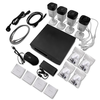 Foto 1 | Foto 1 | Nvr Qian 5 Megapixel - Equipo 8 Canales Con Cámara Ip - Poe Bullet De 5 Mp X 4 Piezas- Qet-n0854
