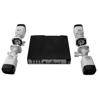 Foto 3 | Foto 3 | Nvr Qian 5 Megapixel - Equipo 8 Canales Con Cámara Ip - Poe Bullet De 5 Mp X 4 Piezas- Qet-n0854