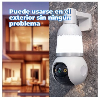 Foto 6 | Foto 6 | Camara De Vigilancia Wifi Tipo Foco 4mpx Con Luz Led Vision Nocturna Con Movimiento