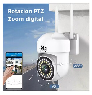 Foto 3 | Foto 3 | Cámara de Seguridad Belug Wifi Hd 360° 2 Piezas Blancas