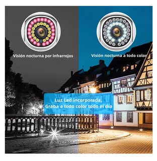 Foto 4 | Foto 4 | Cámara de Seguridad Belug Wifi Hd 360° 2 Piezas Blancas