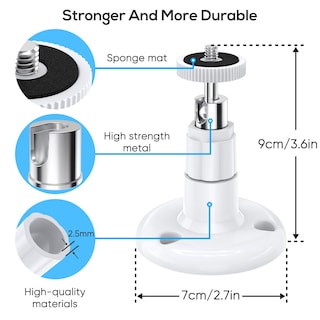 Foto 3 | Foto 3 | Soporte De Pared Fastsnail Para Wyze Cam Pan V3/v4 Y Exteriores - Venta Internacional.