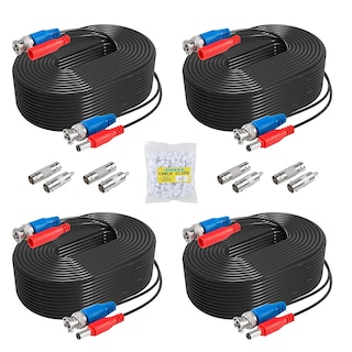 Foto 1 | Foto 1 | Paquete De 4 Cables De Alimentación De Vídeo Annke De 30 M Con Conectores Y Clips - Venta Internacional.
