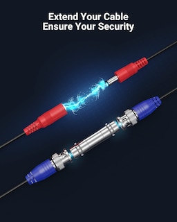 Foto 5 | Foto 5 | Paquete De 4 Cables De Alimentación De Vídeo Annke De 30 M Con Conectores Y Clips - Venta Internacional.
