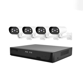 Foto 1 | Foto 1 | 2NLF ® Poe 2k Kit De Cámara De Videovigilancia 500gb Cctv