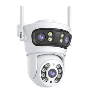 Foto 1 | Foto 1 | 15mp Cámara De Seguridad 5g Wifi Exterior 3lentes 3pantallas Lab.g Blanco