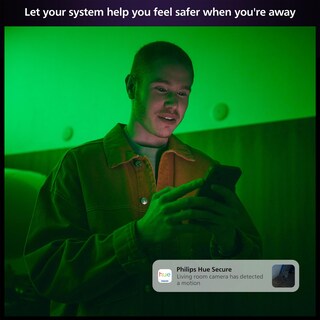 Foto 7 | Foto 7 | Cámara De Seguridad Philips Hue Secure Wired 1080p Hd Negra - Venta Internacional.