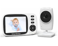 Monitor de Video para Bebés con Cámara de Visión Nocturna