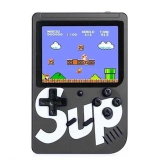 Foto 1 | Foto 1 | Mini Consola Juegos Reto Genérico 400 en 1 Portátil Sup2 color Negro