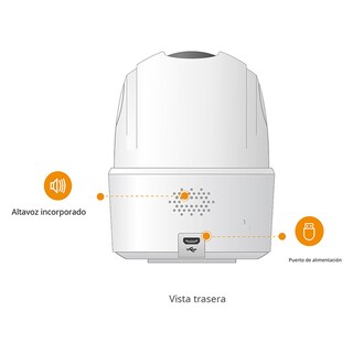 Foto 6 | Foto 6 | Camara de seguridad WIFI IMOU Ranger 2C 2MP 1080p Full HD 2.4Ghz Giro 360 IPC-TA22CN-B-IMOU