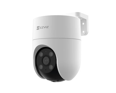 Foto 1 | Foto 1 | Camara Ezviz Sirena / Exterior, Micro Sd / Luz Parpadeante / Colores En La Oscuridad / Wifi / Blanca