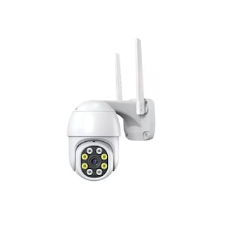 Foto 1 | Foto 1 | Cámara de Seguridad Exterior Wifi Inalámbrica 1080p Eo Safe Imports Esi-6866 color Blanco