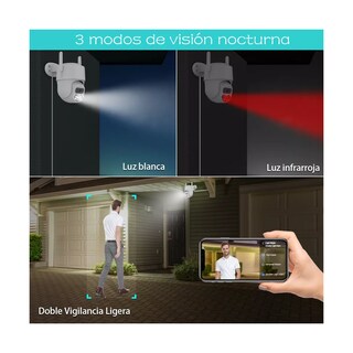 Foto 4 | Foto 4 | Cámara de Seguridad Eo Safe Imports ESI-6872 color Blanco