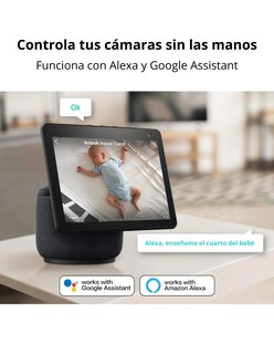 Foto 6 | Foto 6 | Cámara de Seguridad Inteligente para Interiores Graba En 2k C211 con Alexa y Google
