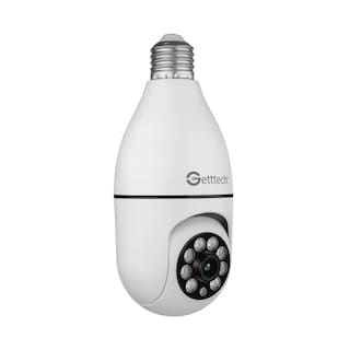 Foto 2 | Foto 2 | Camara De Seguridad Getttech Gec-wbub2 Tipo Bombilla 360° 2mp 15 Fps Wifi Con Microfono Y Altavoz 128gb Vision Nocturna