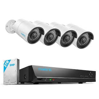 Foto 1 | Foto 1 | Sistema De Cámaras De Seguridad Reolink 8ch 5mp Con 4 Cámaras Poe Con Cable - Venta Internacional.