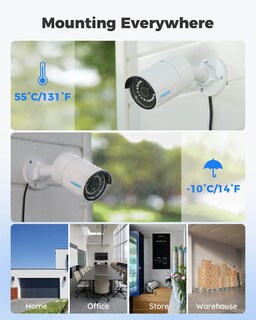 Foto 7 | Foto 7 | Sistema De Cámaras De Seguridad Reolink 8ch 5mp Con 4 Cámaras Poe Con Cable - Venta Internacional.