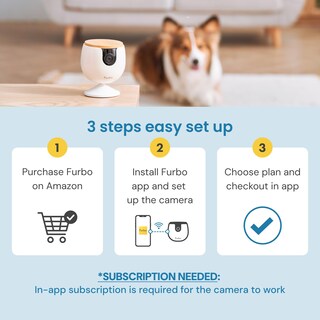 Foto 7 | Foto 7 | Cámara Para Mascotas Furbo Mini New + Nanny Bundle Con Home Security - Venta Internacional.