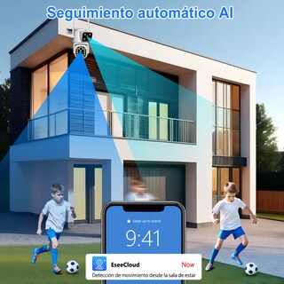 Foto 5 | Foto 5 | 2nlf® 8mp Camara De Vigilancia Cámara Wifi 2.4g/5g Dual Lens
