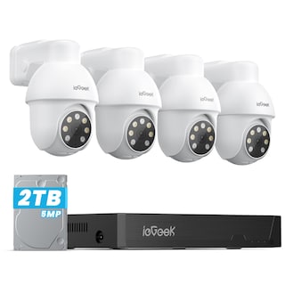 Foto 1 | Foto 1 | Sistema De Cámara De Seguridad Iegeek 5mp Exterior/interior 8ch Nvr - Venta Internacional.