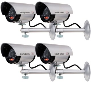 Foto 1 | Foto 1 | Cámara De Seguridad Ficticia Wali Bullet Tc-s4 Con Luz Led, Paquete De 4 - Venta Internacional.