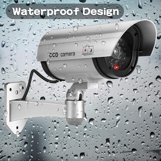 Foto 7 | Foto 7 | Cámara Falsa Fitnate Para Cámaras Cctv Ficticias Con Luz Led, Paquete De 4 - Venta Internacional.