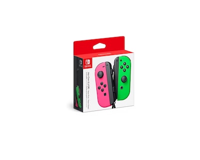 Foto 2 | Foto 2 | Controles Nintendo Switch Joy Con L Y R Neon verde y rosa
