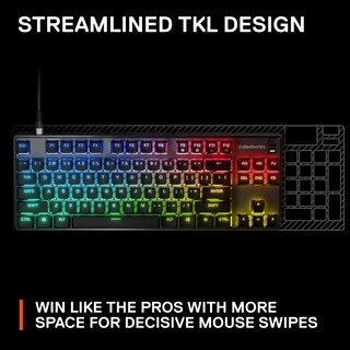 Foto 7 | Foto 7 | Teclado Mecánico Para Juegos Steelseries Apex 9 Tkl Us Layout - Venta Internacional.