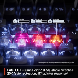 Foto 5 | Foto 5 | Teclado Steelseries Apex Pro Tkl Inalámbrico Gen 3 Omnipoint 3.0 - Venta Internacional