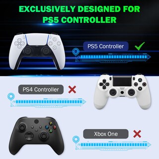 Foto 2 | Foto 2 | Teclado Moko para Controlador Ps5 Bluetooth con Retroiluminación Verde - Venta Internacional