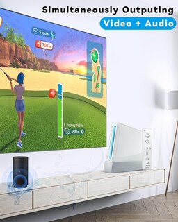 Foto 5 | Foto 5 | Cable Adaptador Hdmi Para Wii, Potenciador De Resolución 1080p/720p, 2 M - Venta Internacional.