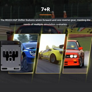 Foto 4 | Foto 4 | Manetas De Cambio Usb Para Pc Simulator Moza Hgp Racing Shifter 7+r - Venta Internacional.