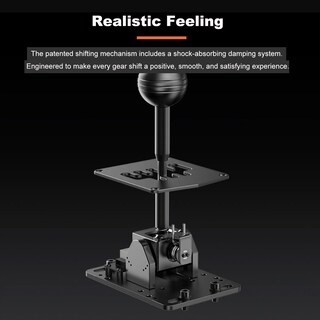 Foto 6 | Foto 6 | Manetas De Cambio Usb Para Pc Simulator Moza Hgp Racing Shifter 7+r - Venta Internacional.