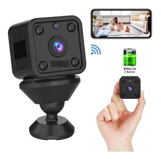 Foto 2 | Foto 2 | Mini Cámara Espía Wifi Visión Nocturna Eo Safe Imports Esi-332 Negro