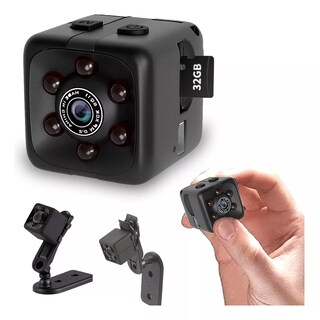 Foto 2 | Foto 2 | Mini Cámara Espía Micro Webcams Visión Nocturna Con 32gb Eo Safe Imports Esi-11731 Negro