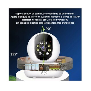 Foto 3 | Foto 3 | Cámara de Seguridad Hd 5g Wifi Ptz Lab.G Llamada con una Tecla Blanco