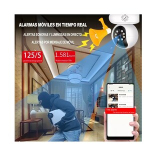 Foto 5 | Foto 5 | Cámara de Seguridad Hd 5g Wifi Ptz Belug Llamada con una Tecla Blanco