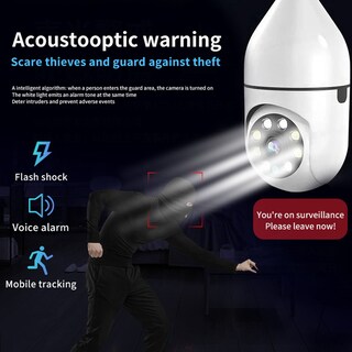 Foto 3 | Foto 3 | Cámara De Seguridad Inalámbrica 1080p Hd Con Wifi Y Visión Nocturna - Venta Internacional.