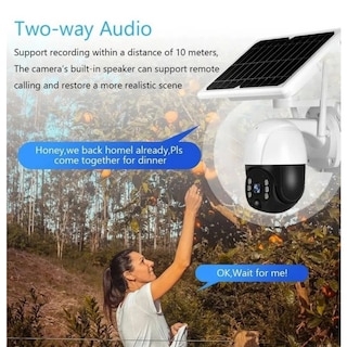 Foto 3 | Foto 3 | Cámara De Seguridad Smart Ip Wifi Icsee Outdoor Hd 1080p Solar - Venta Internacional.