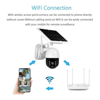 Foto 4 | Foto 4 | Cámara De Seguridad Smart Ip Wifi Icsee Outdoor Hd 1080p Solar - Venta Internacional.