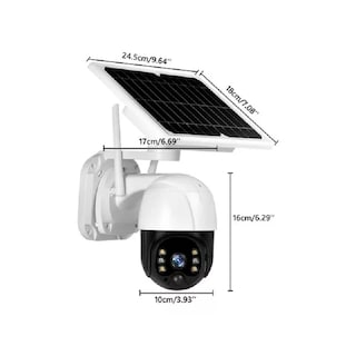 Foto 5 | Foto 5 | Cámara De Seguridad Solar Wifi Outdoor Hd 1080p Con Visión Nocturna - Venta Internacional.