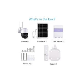 Foto 6 | Foto 6 | Cámara De Seguridad Solar Wifi Outdoor Hd 1080p Con Visión Nocturna - Venta Internacional.