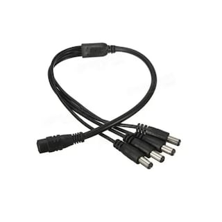 Foto 1 | Foto 1 | Divisor De Alimentación Con Cable Cctv, 4 Salidas Y Transformador - Venta Internacional.