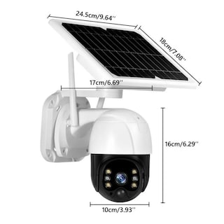 Foto 4 | Foto 4 | Cámara De Seguridad Solar Ip Wifi Outdoor Hd 1080p Con Icsee - Venta Internacional.