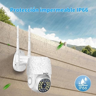Foto 4 | Foto 4 | Cámara De Seguridad Exterior Wifi 1080p Hd Con Visión Nocturna - Venta Internacional.