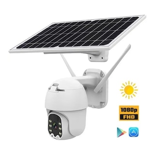 Foto 2 | Foto 2 | Cámara De Seguridad Solar Ptz Fhd Wifi Con Altavoz - Venta Internacional.